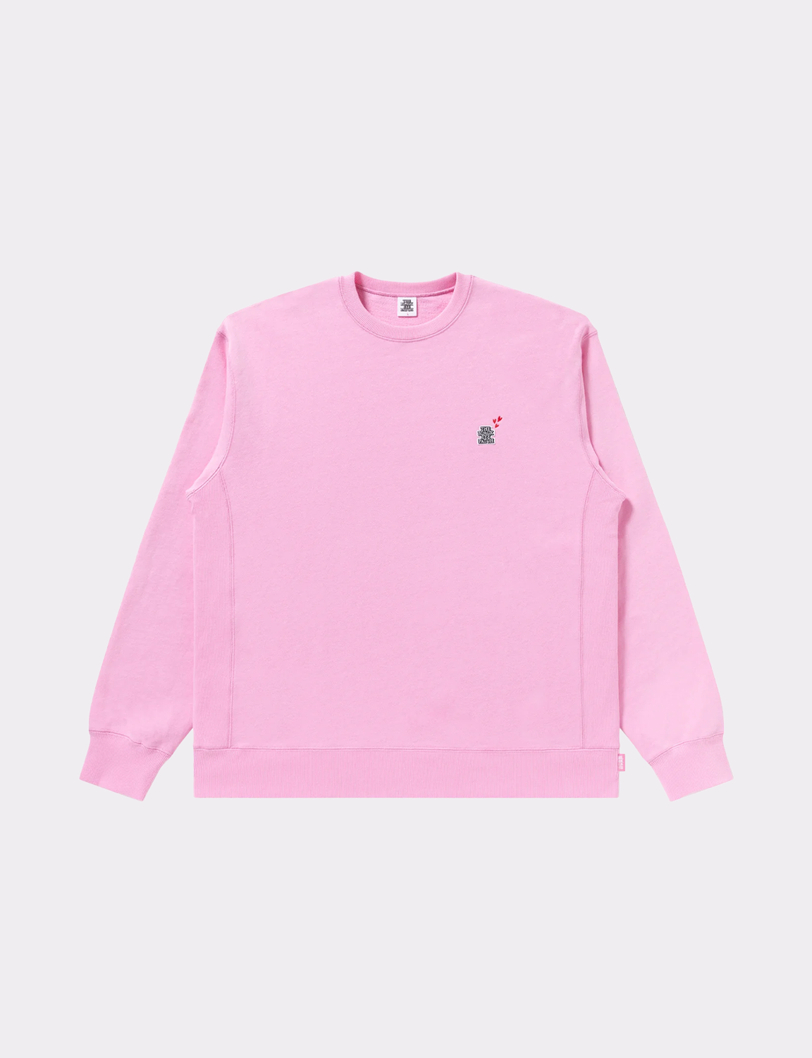 名作 トップス OG LABEL CROPPED CREW SWEAT PINK トップス 