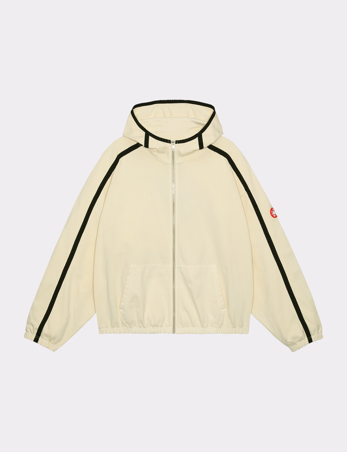 C.E  OVERDYE CHEST SWITCH HALF ZIP SWEAT