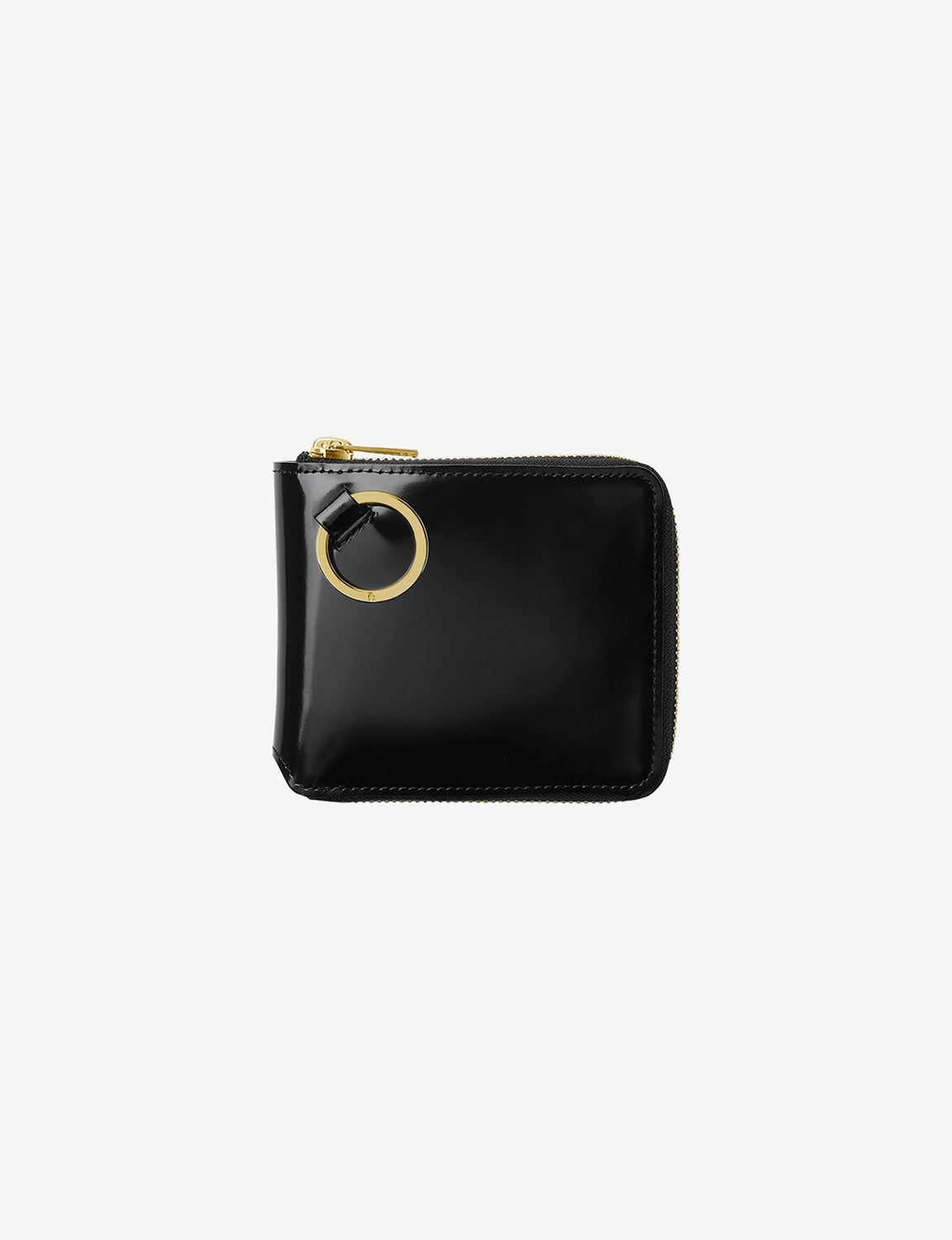 TARO HORIUCHI - Zip Around Wallet / black × gold – The 