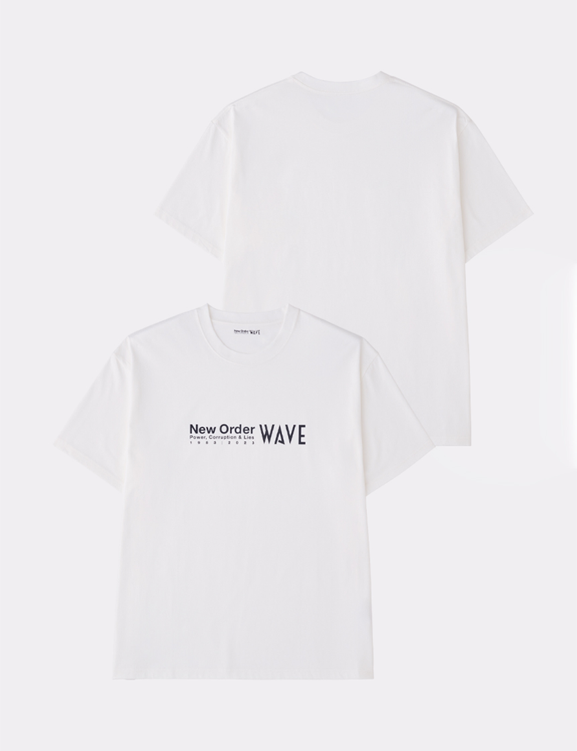 WAVE - 【WAVE × New Order】 Power, Corruption & Lies BIG LOGO TEE