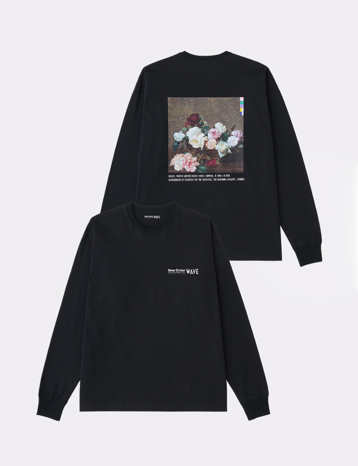 【WAVE × New Order】 Power, Corruption & Lies L/S TEE BK