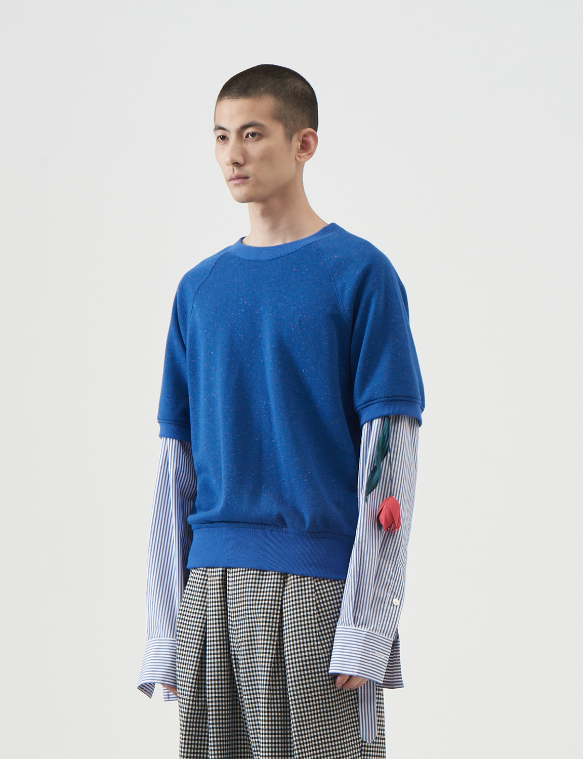 BED j.w. FORD - Half Sleeve Pullover – Blue – The Contemporary Fix ...