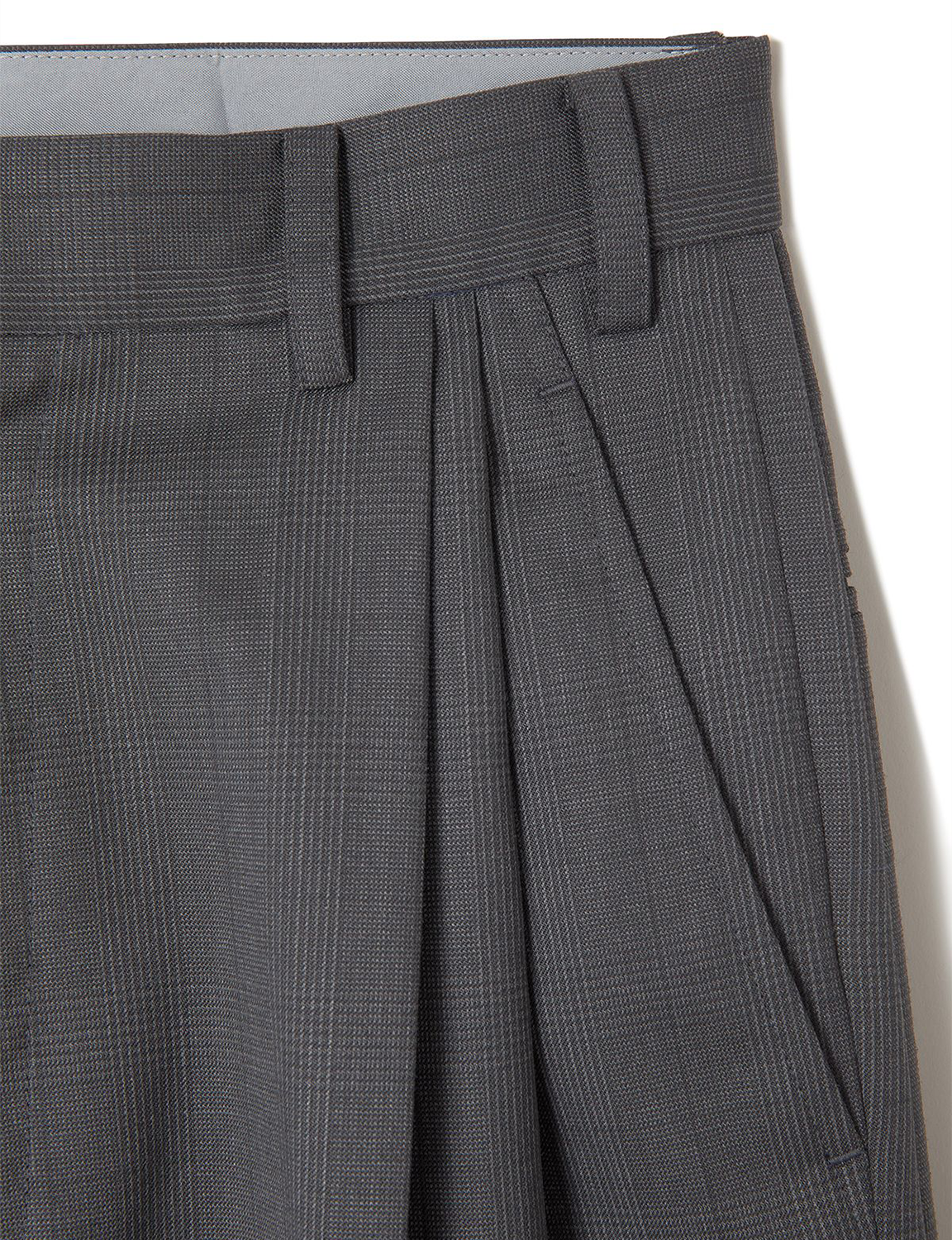 big wave trousers / gray