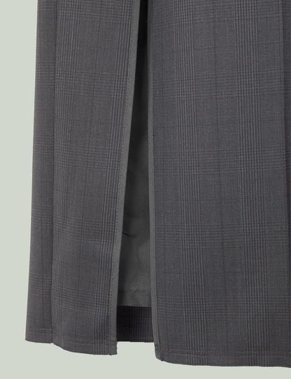 big wave trousers / gray