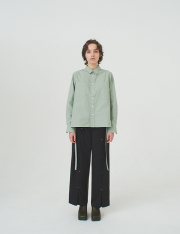 soduk -slit trousers / gray – The Contemporary Fix Kyoto