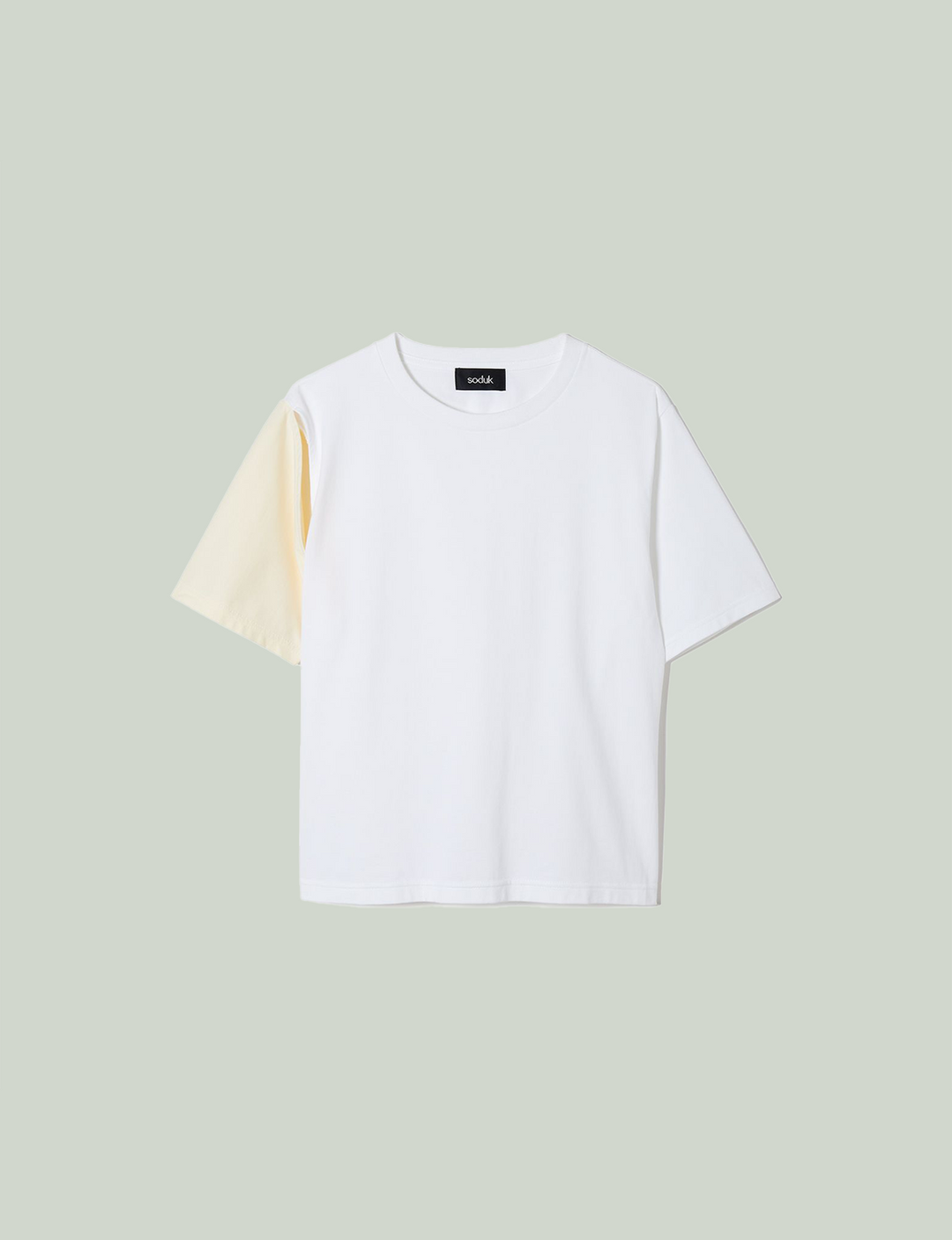 soduk - patched t-shirt / white – The Contemporary Fix Kyoto