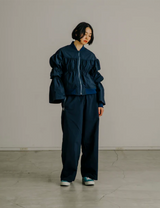 GATHERED SEAM JACKET