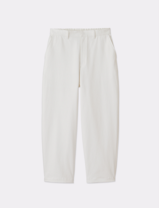 ORGANIC COTTON CHINO WIDE TROUSERS