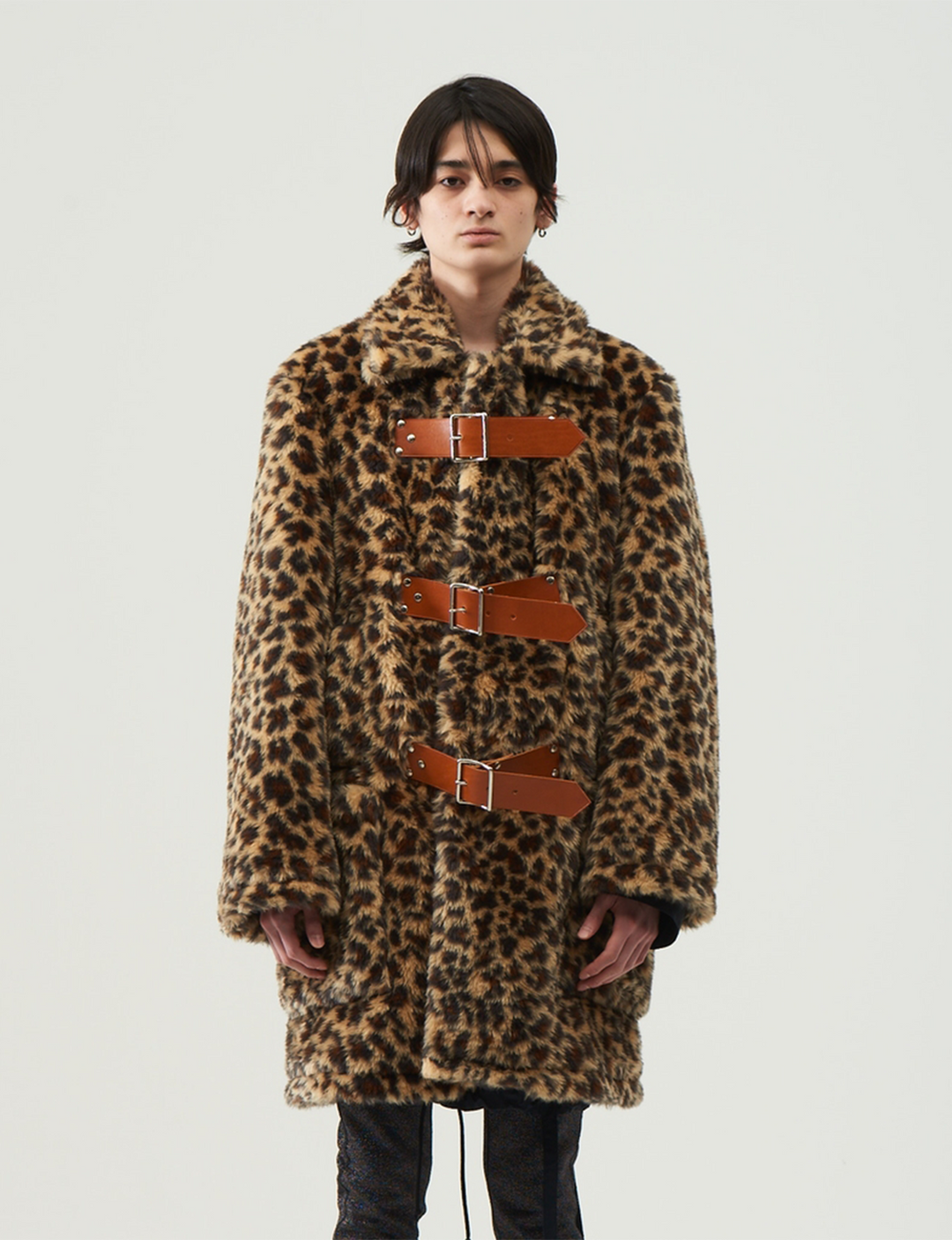 BED j.w. FORD - Fake Fur Coat – Leopard – The Contemporary Fix Kyoto