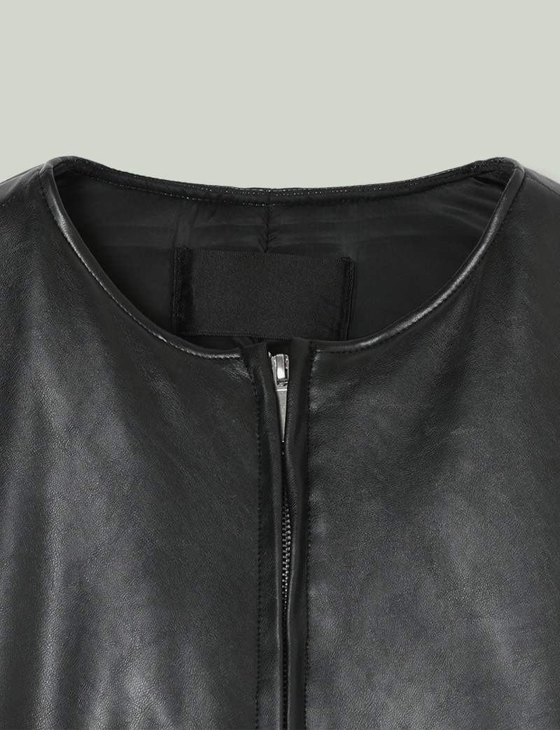 Padded Volumed Blouson / black