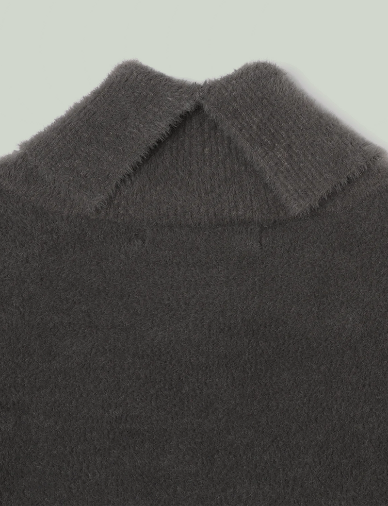 Mole Turtle Knit / gray