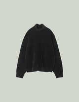 Mole Turtle Knit / black