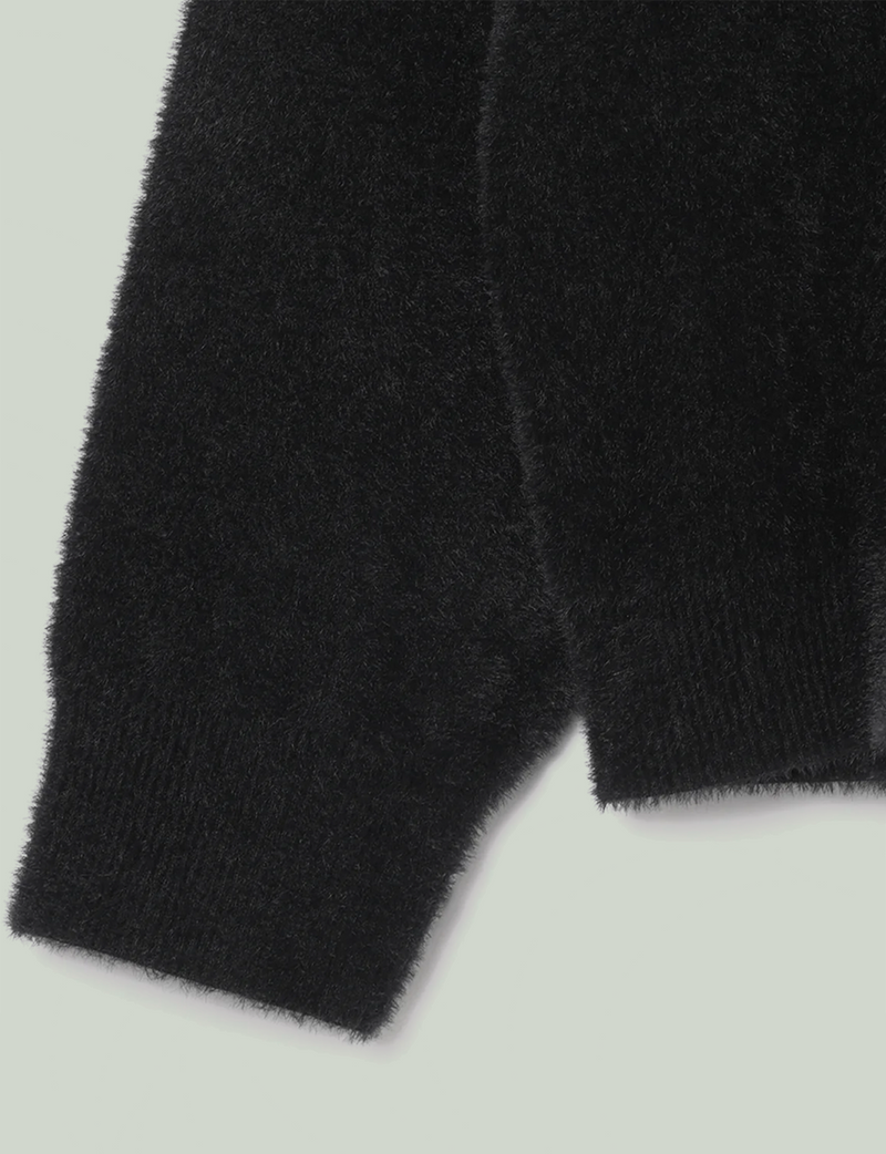 Mole Turtle Knit / black