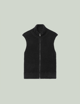 Mole Knit Vest / black