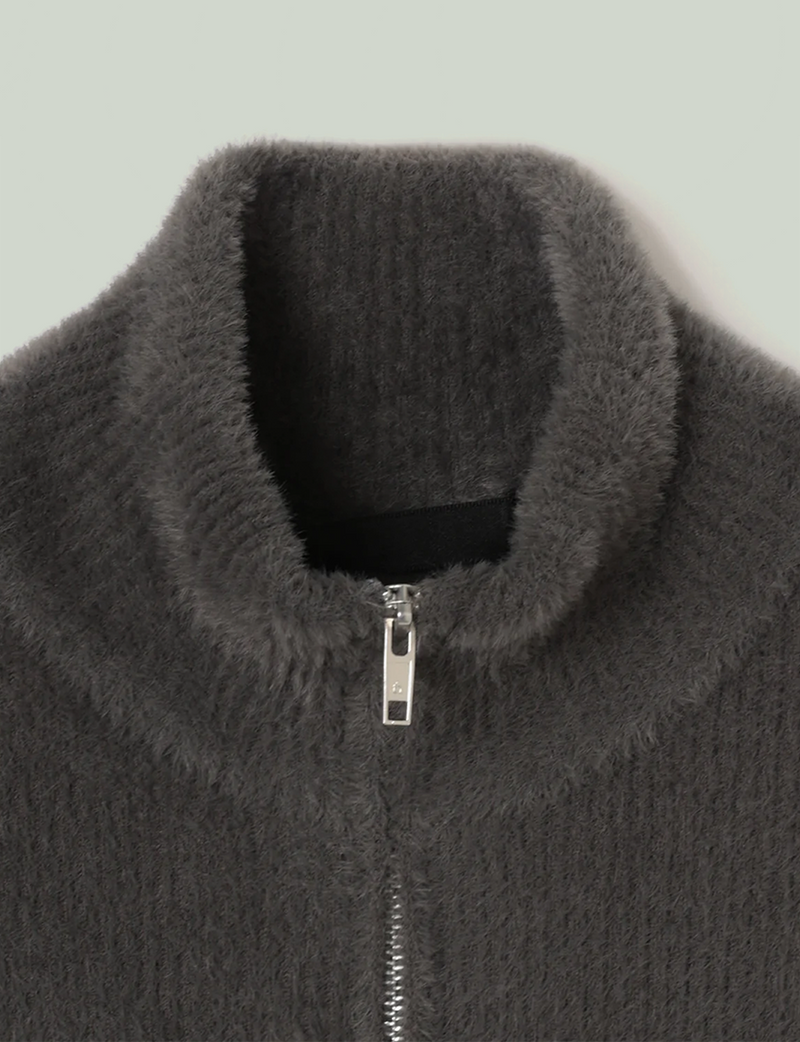 Mole Knit Vest / gray