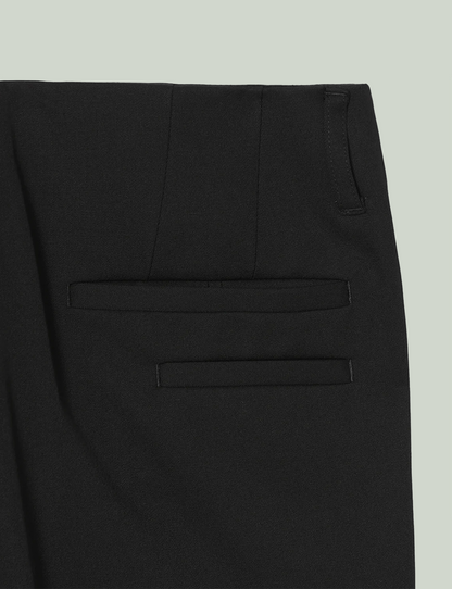 QUINN / Wide Tailored Pants / black