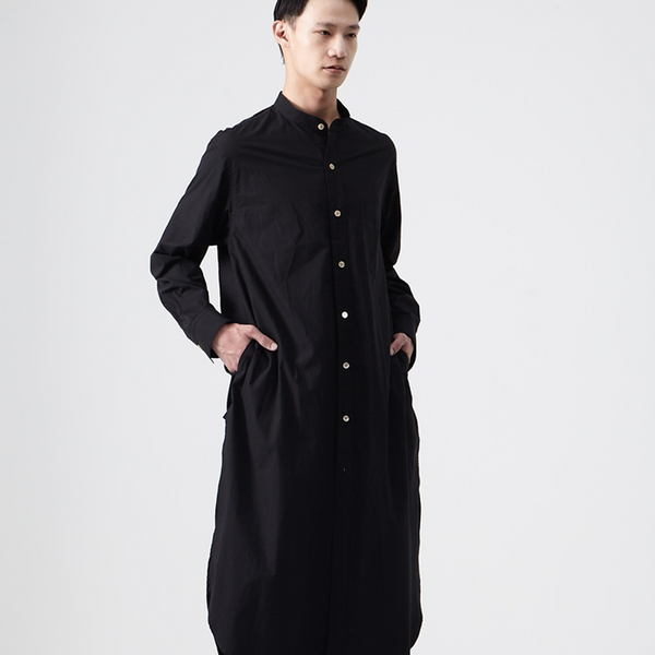 BED j.w. FORD - Long Shirt – Black – The Contemporary Fix Kyoto