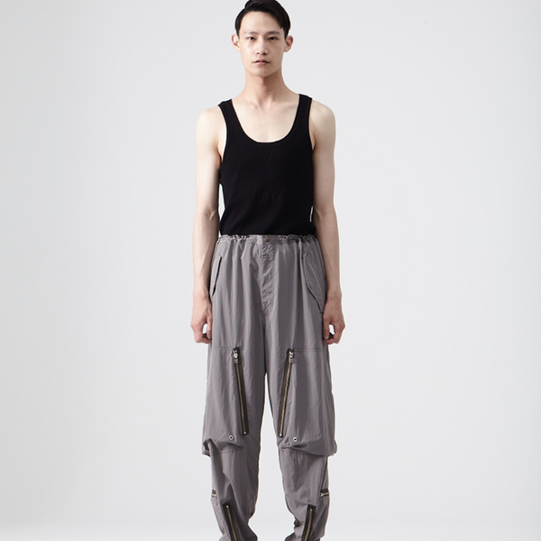 BED j.w. FORD - Cargo Pants – Silver – The Contemporary Fix Kyoto