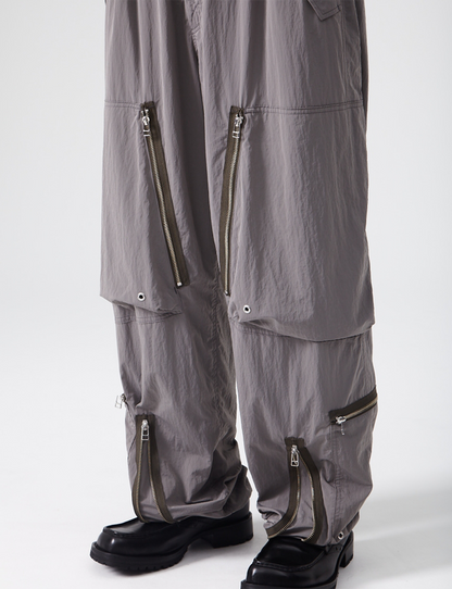 Cargo Pants – Silver