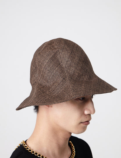 Paper Tulip hat – Brown