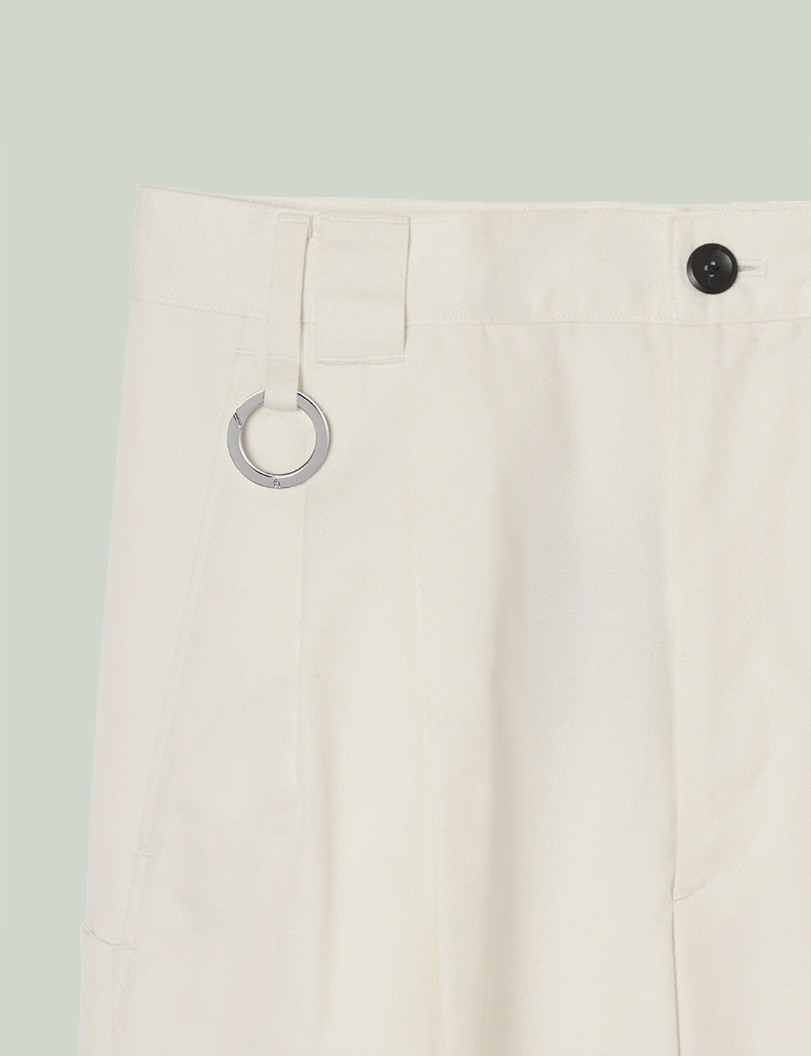 Tailored Work Pants (Artist Wardrobe / Keisuke Nakamura DAIKEI MILLS) / white