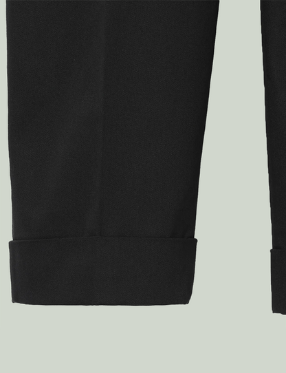 Tailored Work Pants (Artist Wardrobe / Keisuke Nakamura DAIKEI MILLS) / black