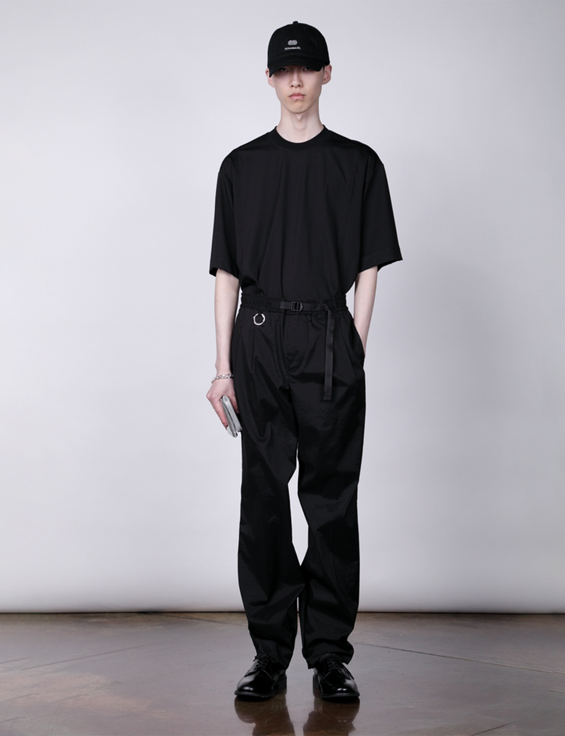 QUINN / Wide Tailored Pants / black