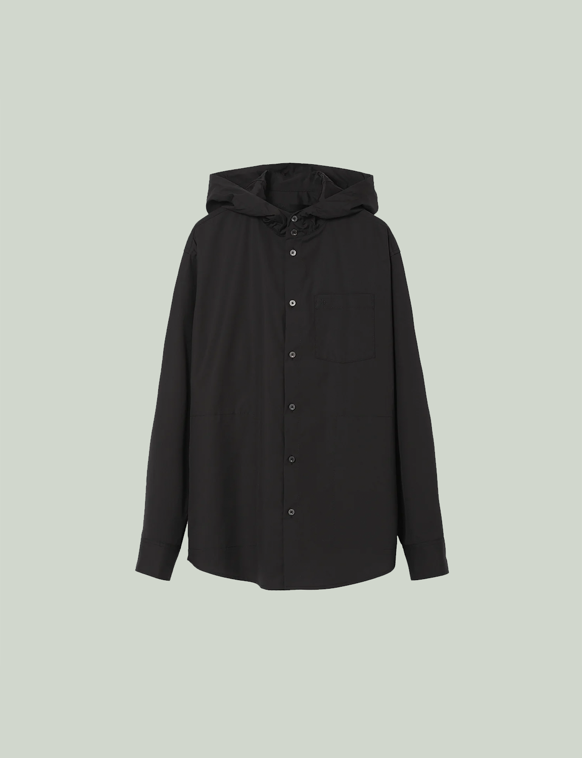 Hooded Shirt / black