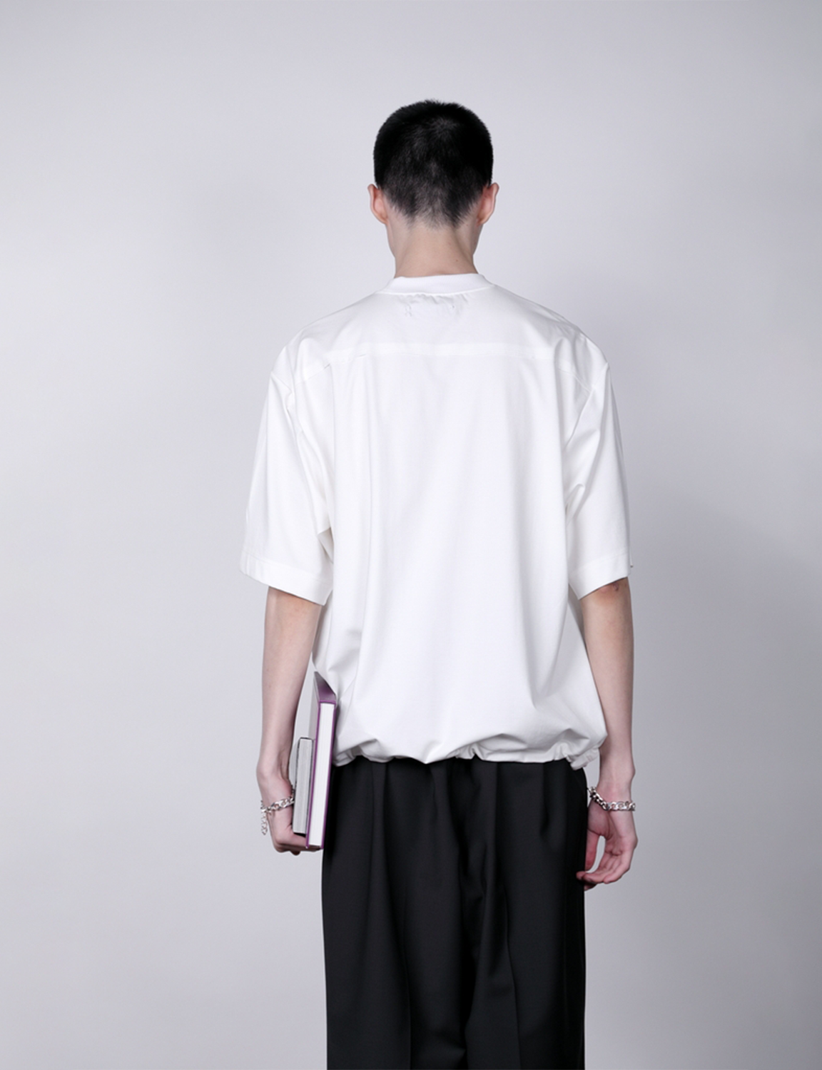 Crewneck S/S Tee / white