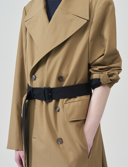 Officer Coat – Beige