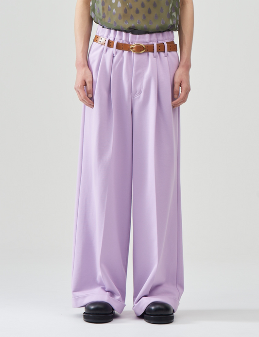 Sweat Wide Pants – Lavender