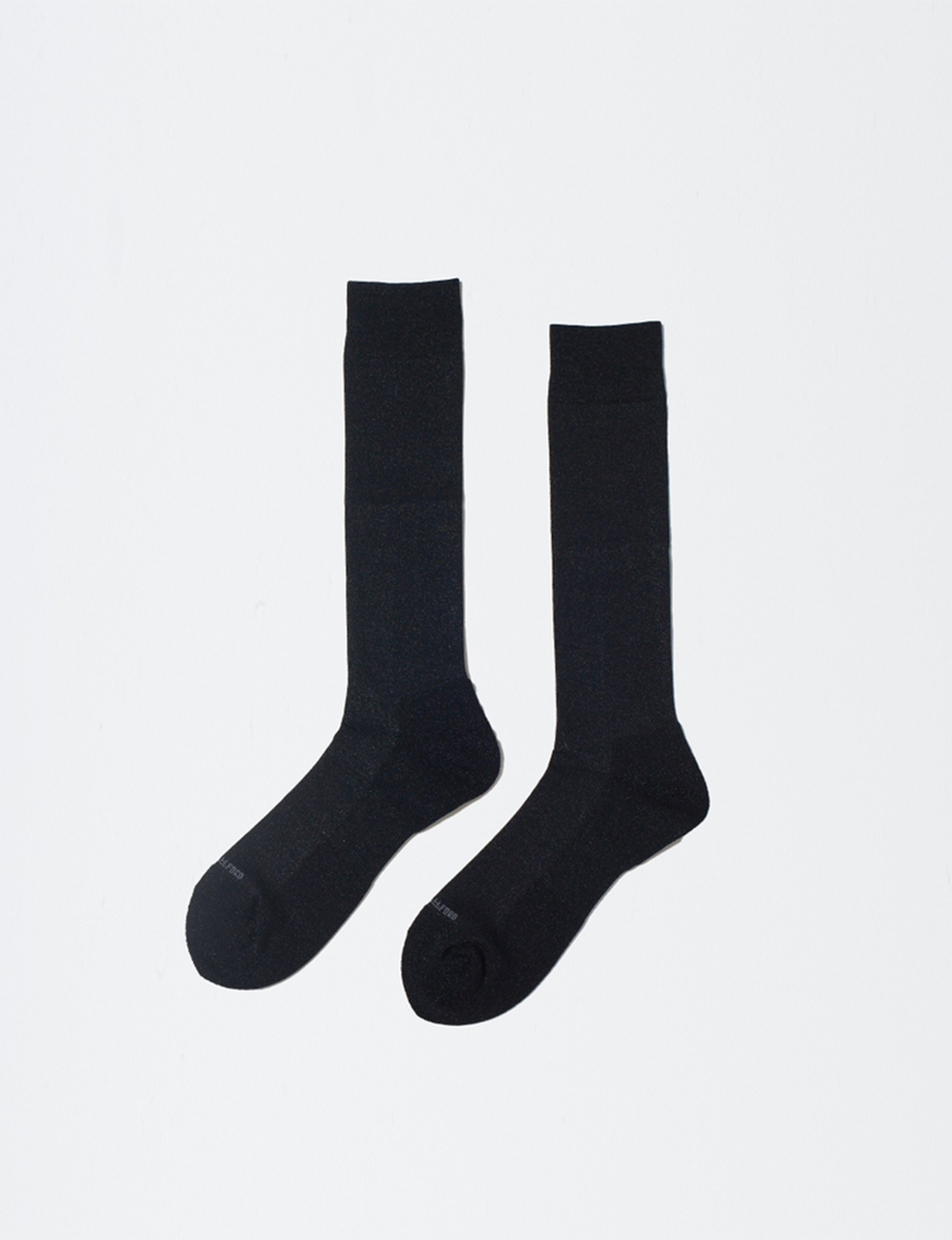 Glitter Long Socks – Black