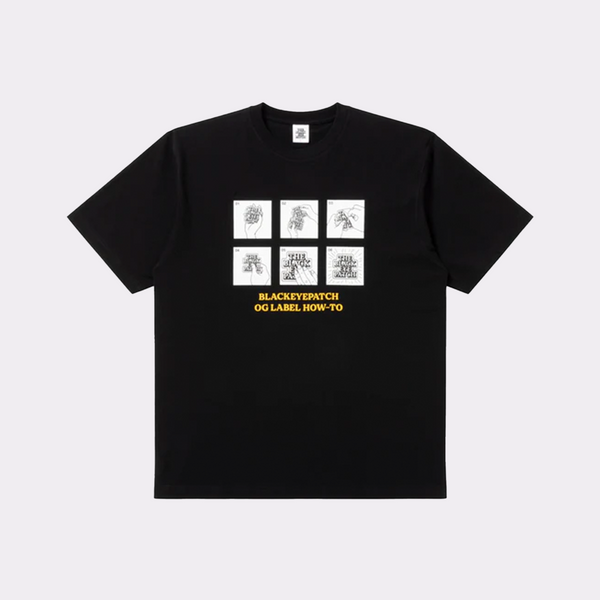 BlackEyePatch OG LABEL HOW-TO TEE Lサイズ | kensysgas.com