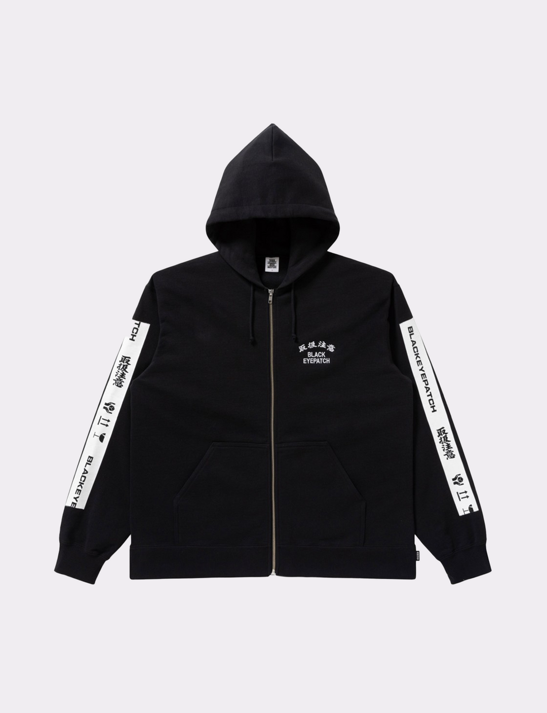 BlackEyePatch - HWC TAPED ZIP HOODIE – The Contemporary Fix Kyoto
