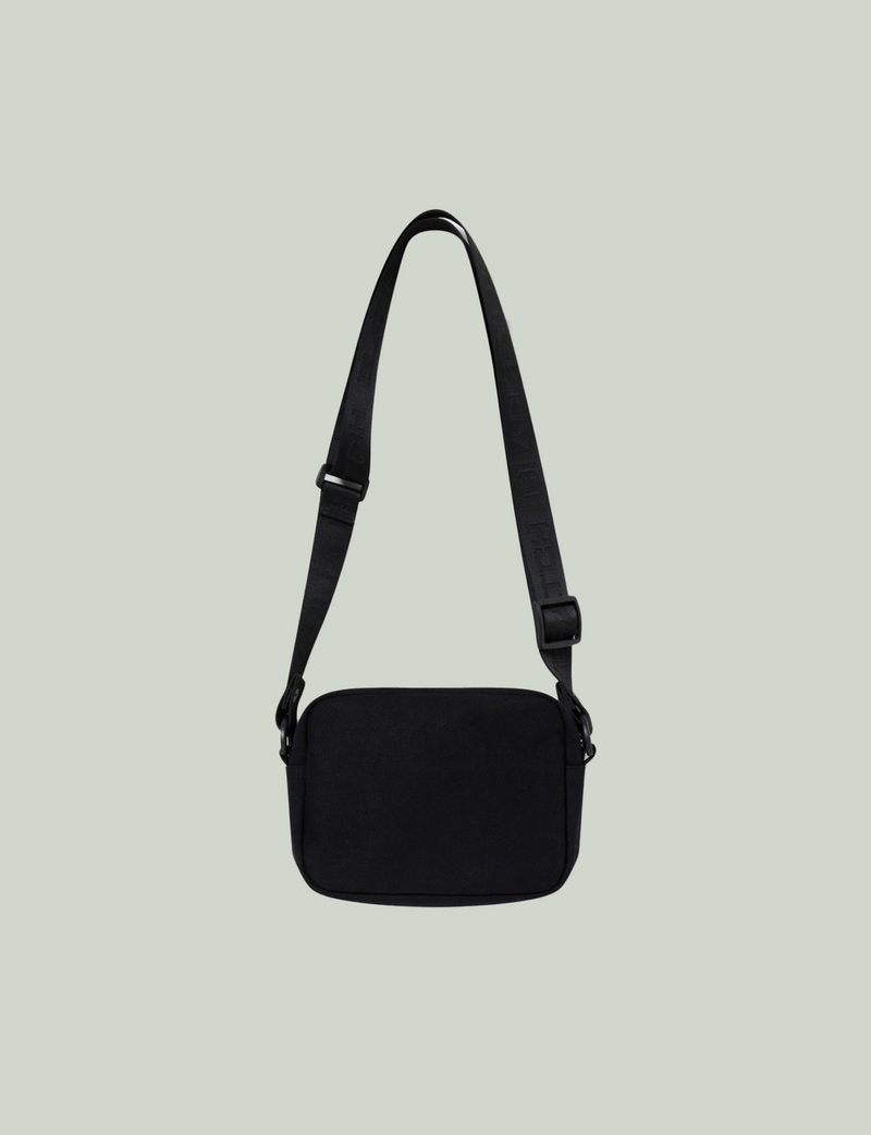 JACQUARD STRAP SHOULDER BAG