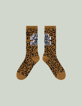 LEOPARD OG LABEL SOCKS