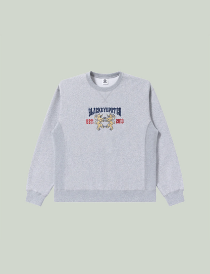 HERALDIC COLLEGE CREW SWEAT