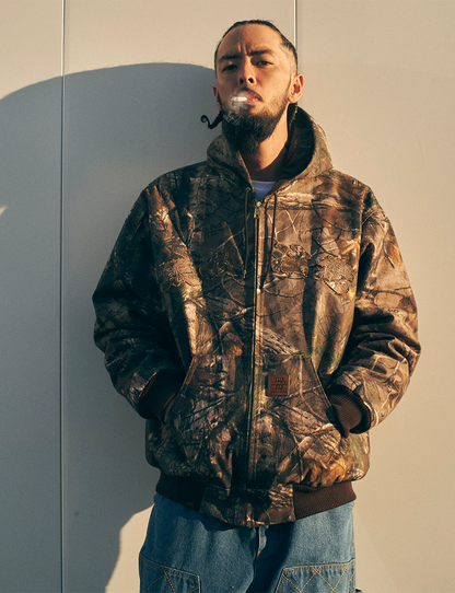 HWC REAL TREE CAMO HOODED JACKET