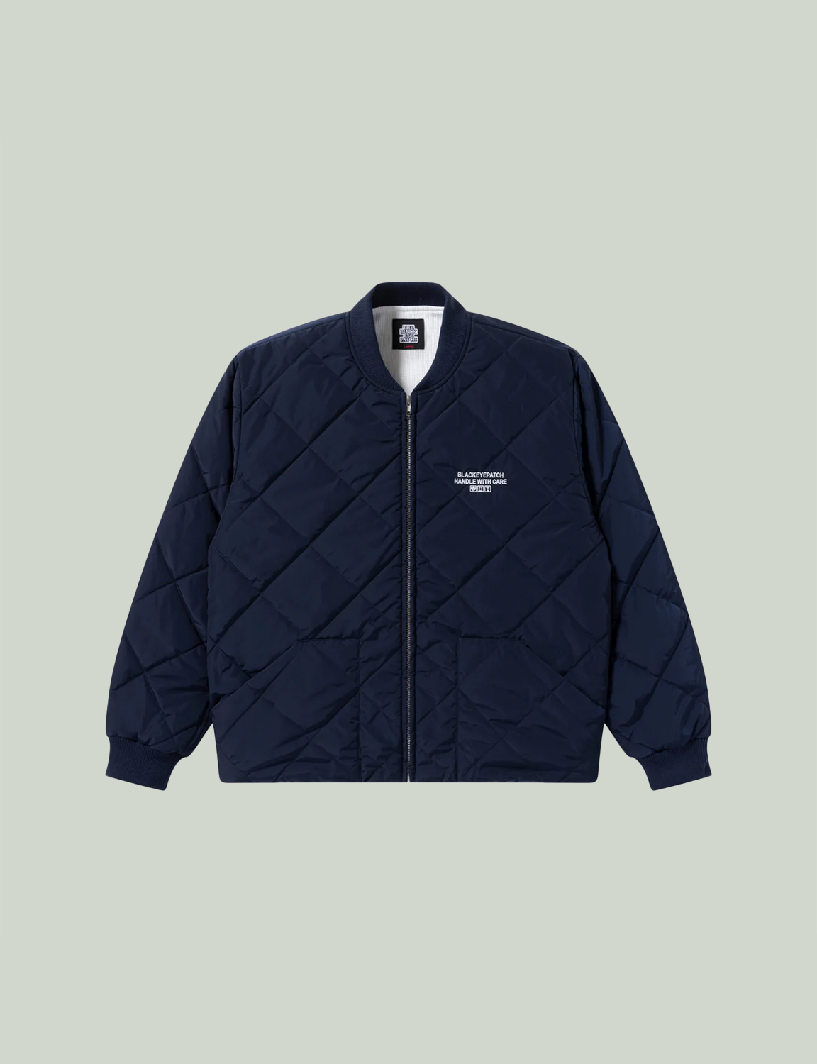 HWC LABEL EMBROIDERED QUILTED JACKET