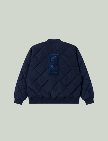 HWC LABEL EMBROIDERED QUILTED JACKET