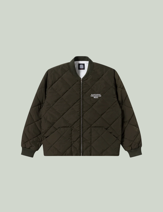 HWC LABEL EMBROIDERED QUILTED JACKET