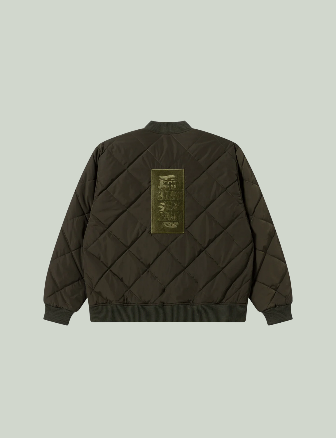 HWC LABEL EMBROIDERED QUILTED JACKET