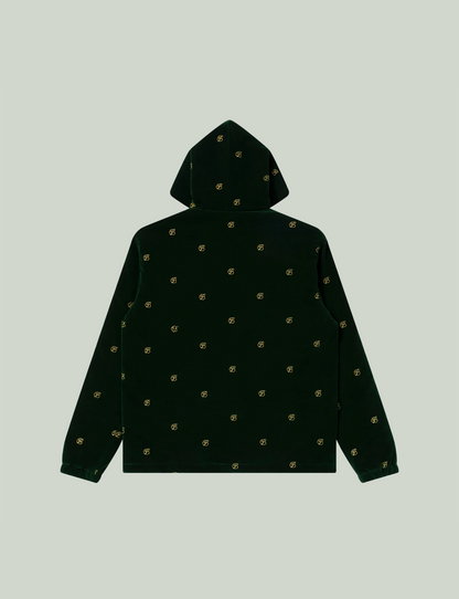 B EMBLEM PATTERNED JACKET