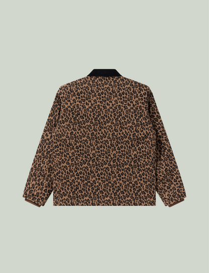 OG LABEL LEOPARD WORK JACKET