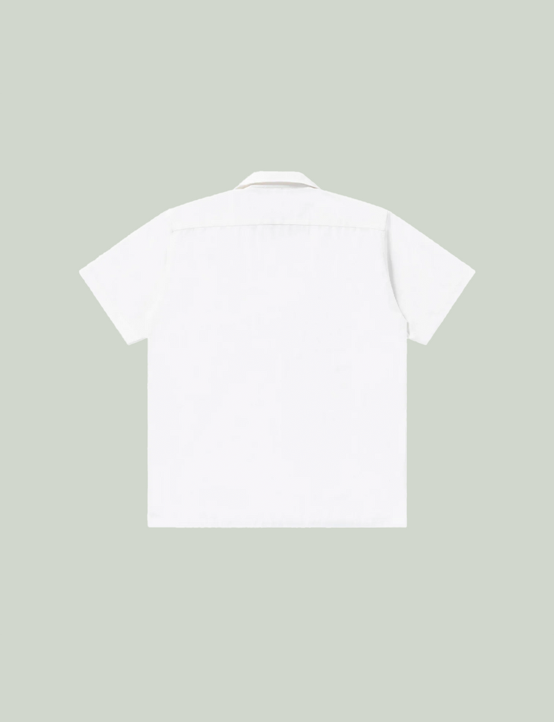 OPTIMA LOGO S/S LINEN SHIRT