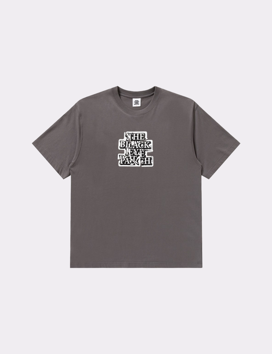 ブラックアイパッチTORN OG LABEL TEE CHARCOAL-