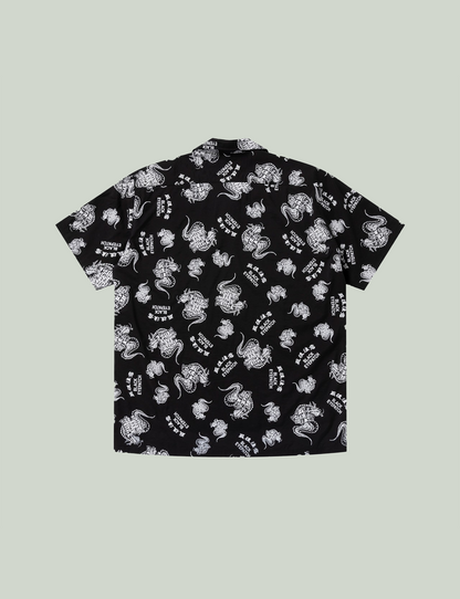 HWC DRAGON PATTERNED S/S SHIRT