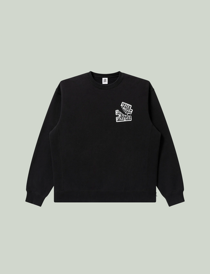 RIPPED APART OG LABEL CREW SWEAT