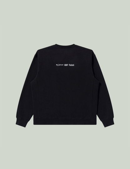 DISC MEDIA LOGO CREW SWEAT