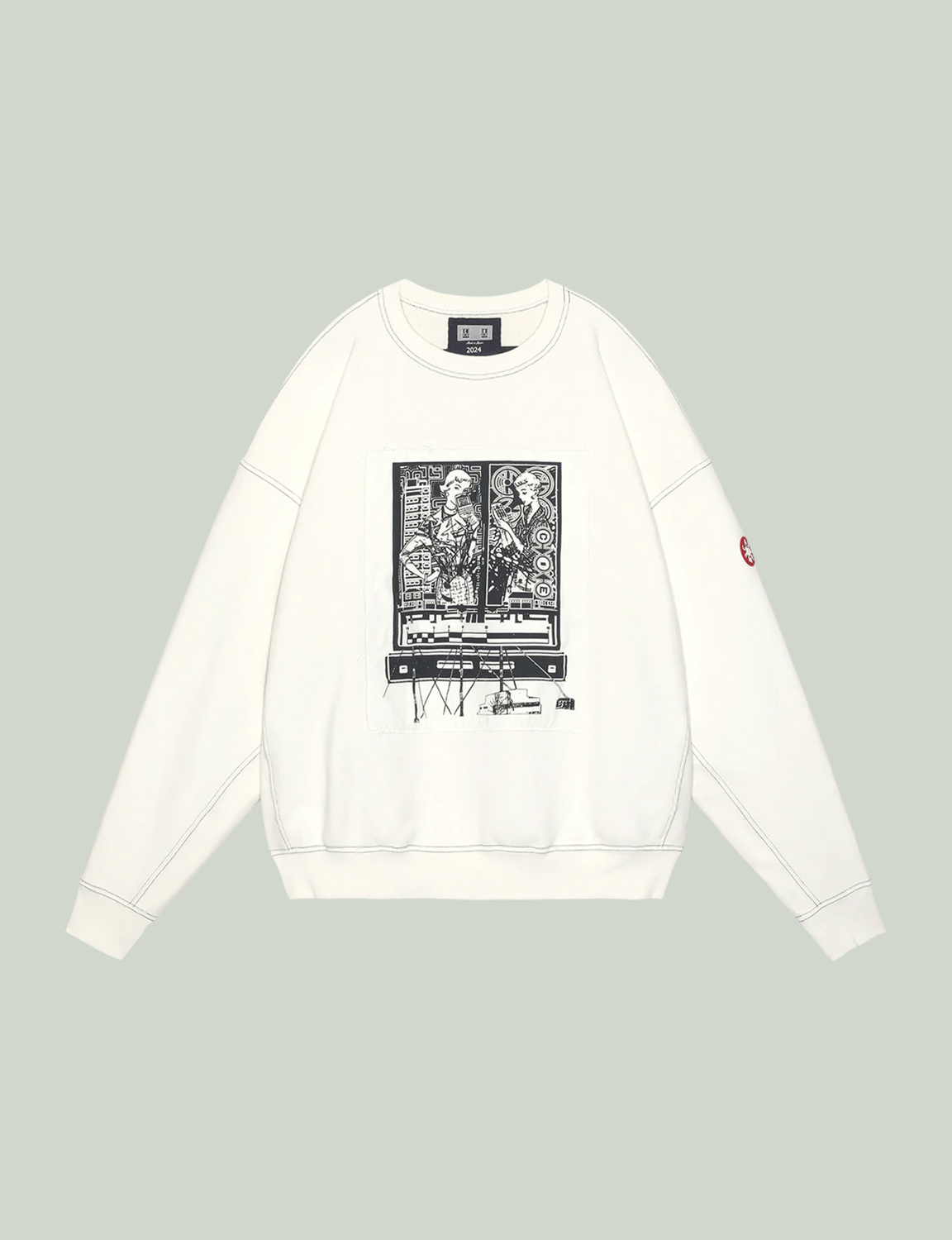 C.E CAV EMPT(シーイー) 2024AW 白スウェット 通販